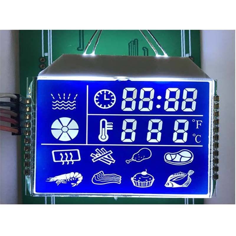 Graphic LCD Display Module With Content 8 Numbers 2 Radix Point 56 Prompts
