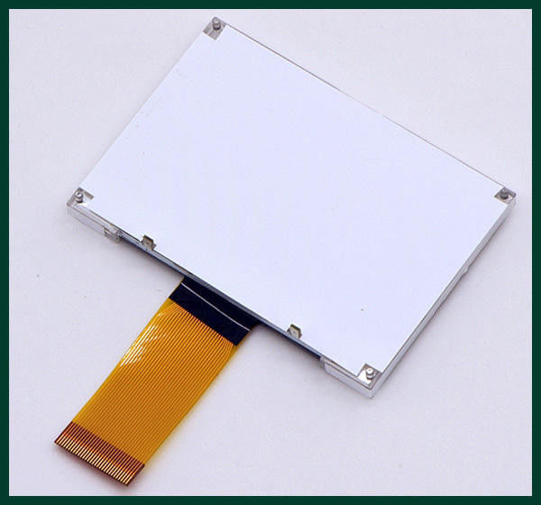 High Brightness LED Backlight LCM LCD Display With Active Area Of 30.5 X 14mm 3.3 V