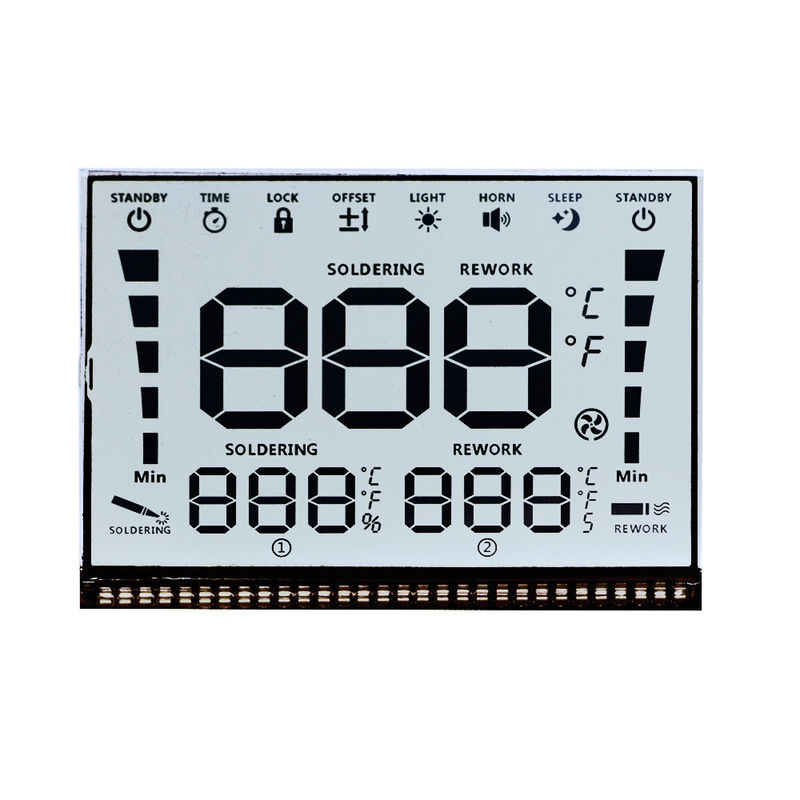 1ms Response Time Dot Matrix LCD Display Module With Zebra Connector