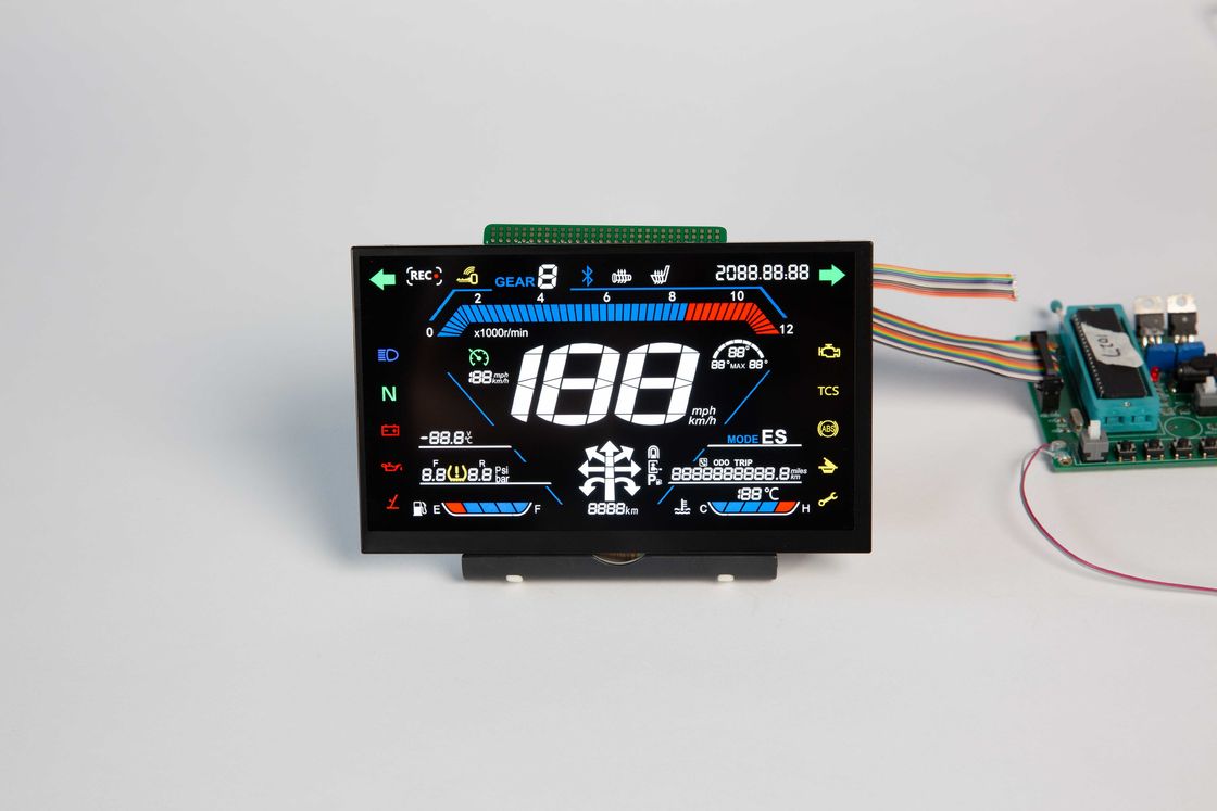 OEM 160*160 Chip On Glass Lcd Display 1/32 Duty High Performance